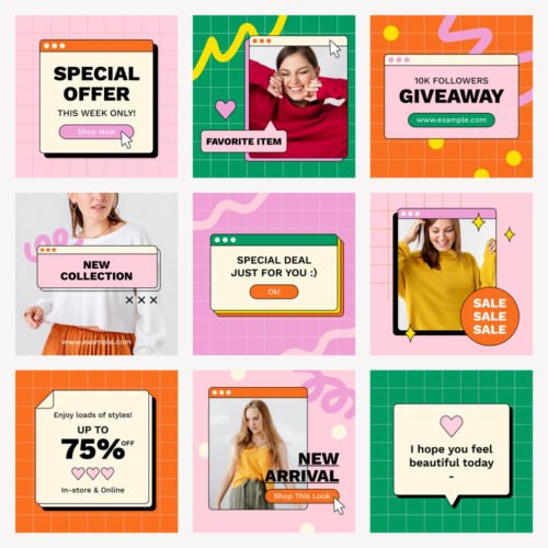 1121216 Social Media Content & Feed Design Service